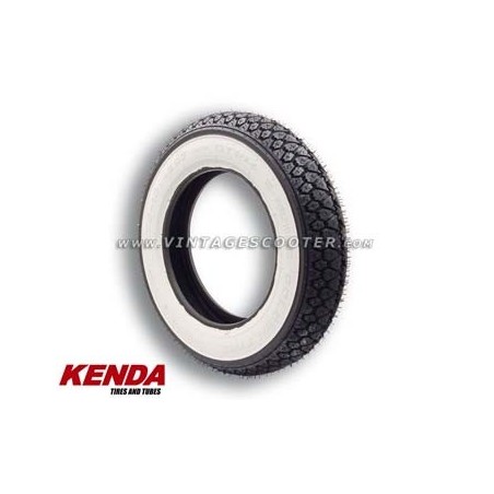 Pneu Kenda Flanc blanc profil S83 3,50x10 Vespa 